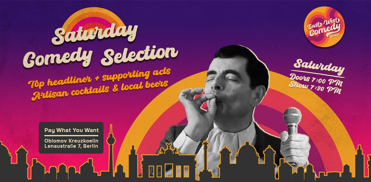 English stand-up: Saturday Comedy Selection w. Fitz Gessler (NZ)