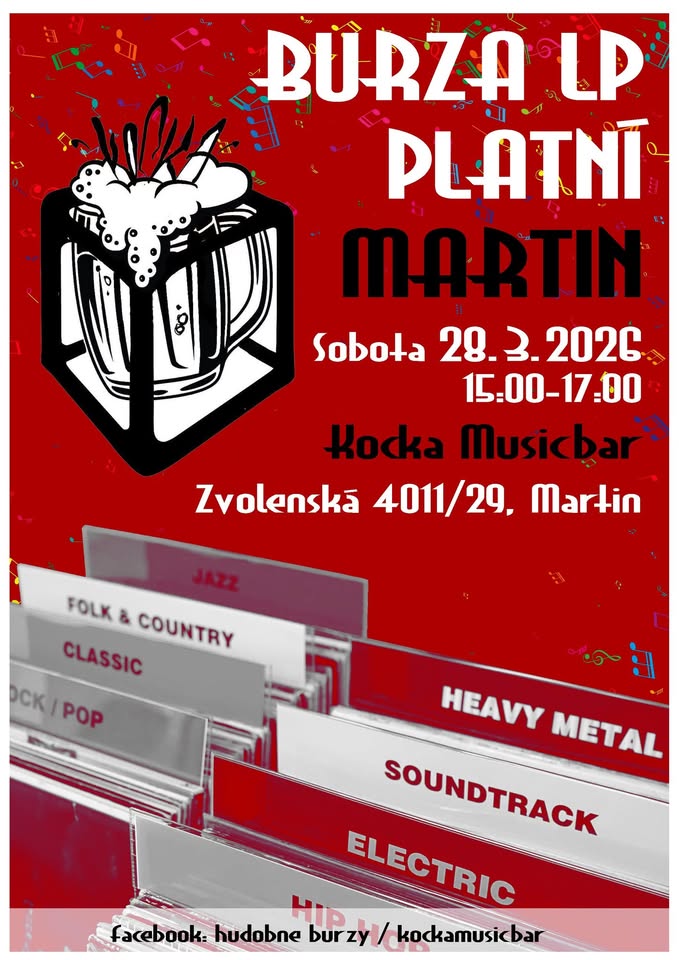 Burza LP platní Martin