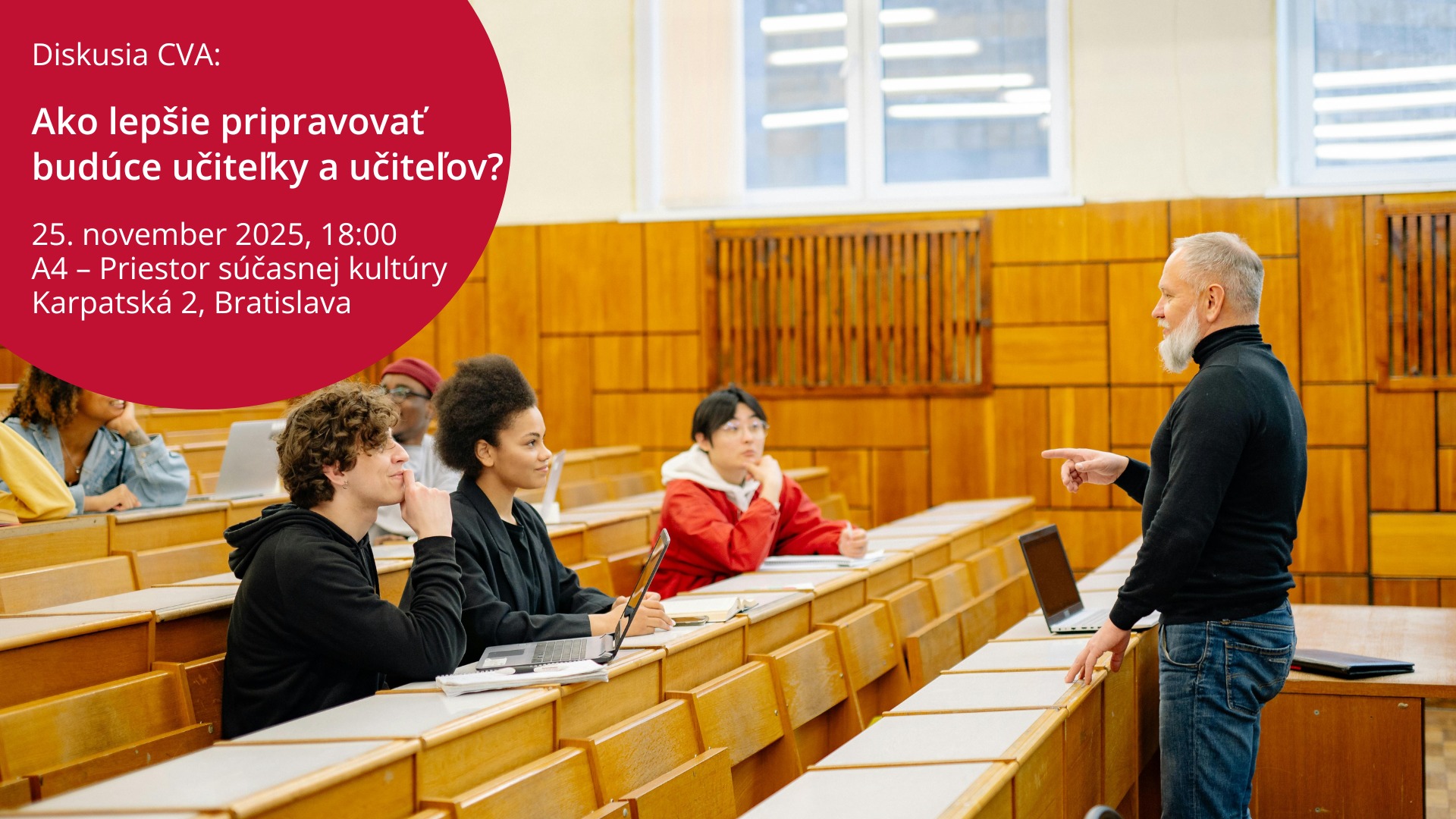 Diskusia CVA: Ako lepšie pripravovať budúce učiteľky a učiteľov?