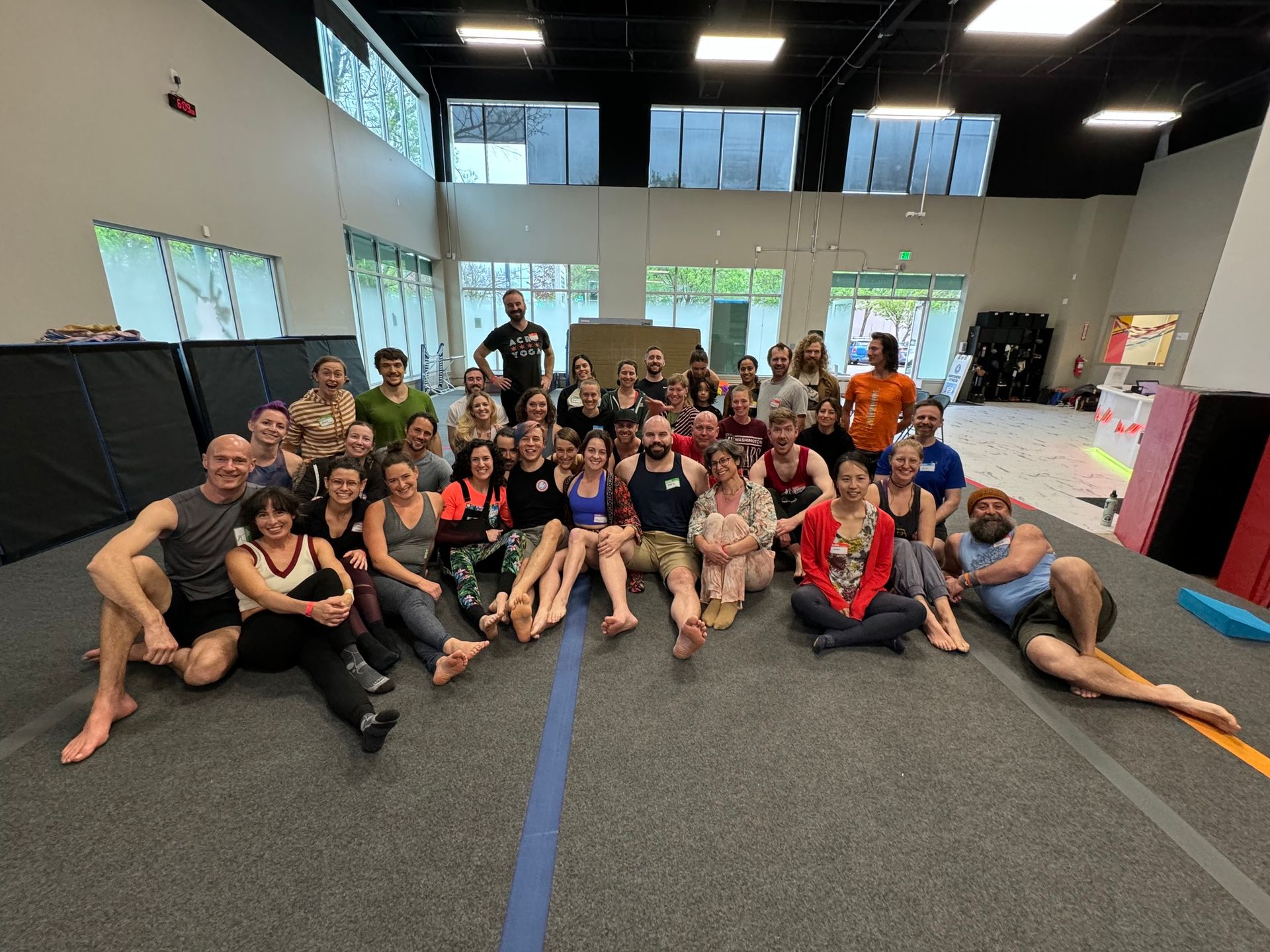 Acro Slumber Party!