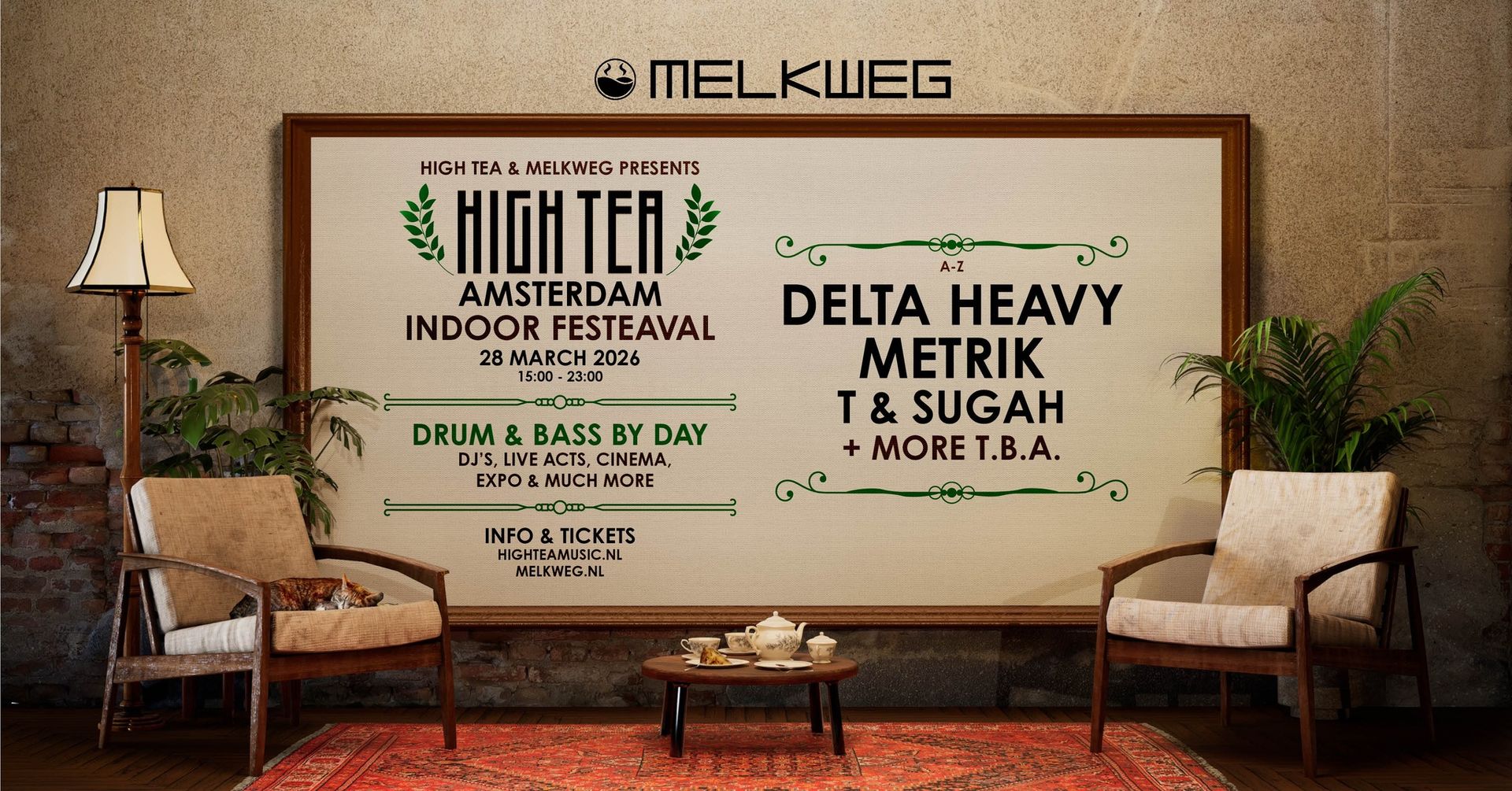 HIGH TEA Amsterdam: Indoor Festeaval 2026