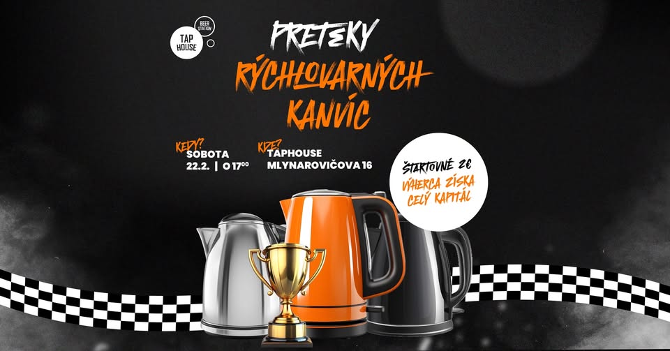 🤣 Preteky kanvíc v TapHouse