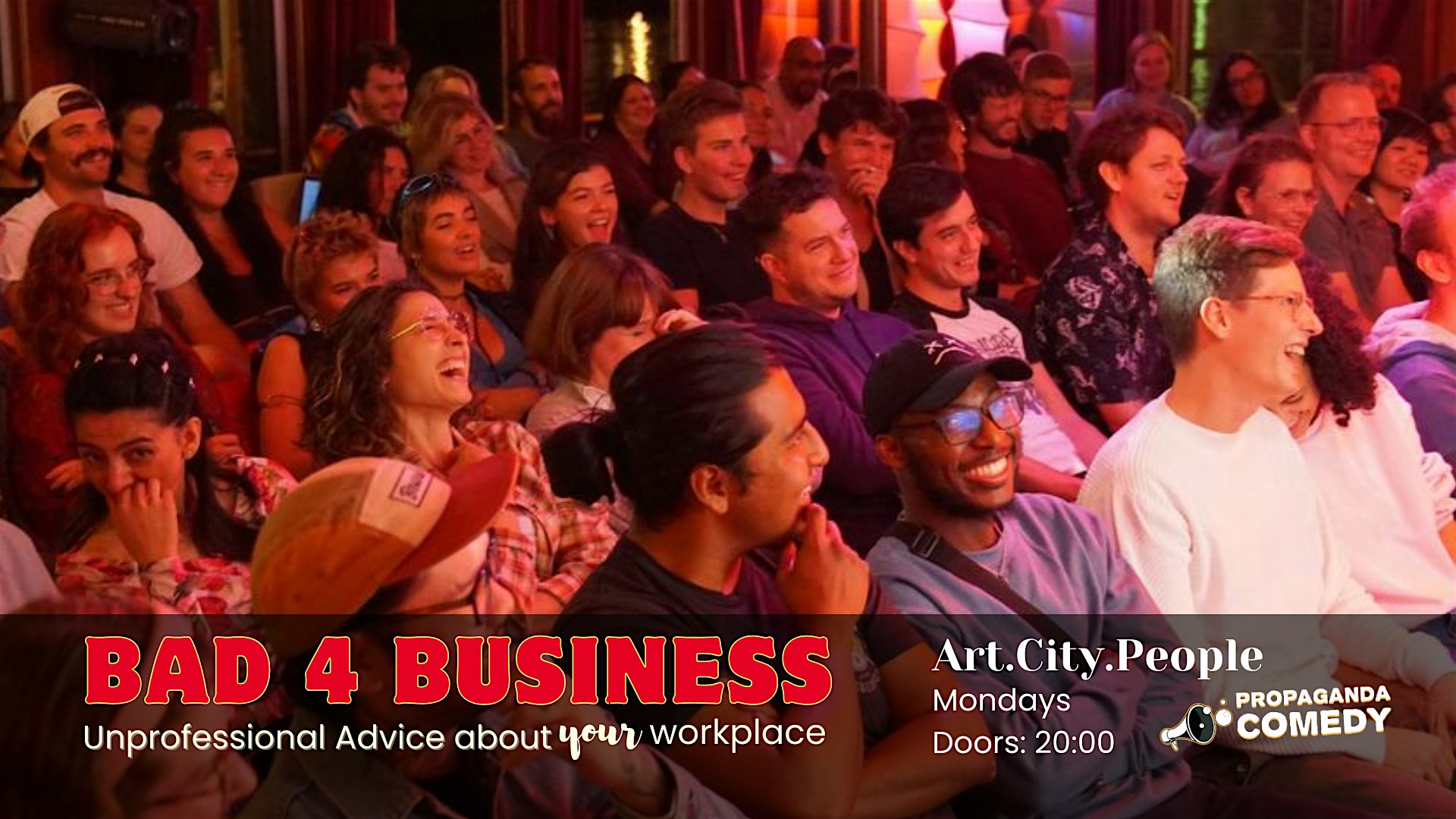 English Comedy Game Show - Bad 4 Business: Unprofessional Advice