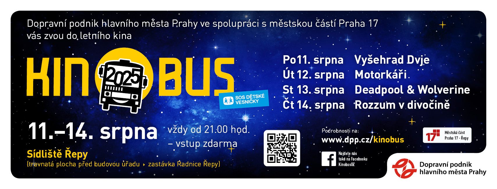 Kinobus 2025 - Rozzum v divočině
