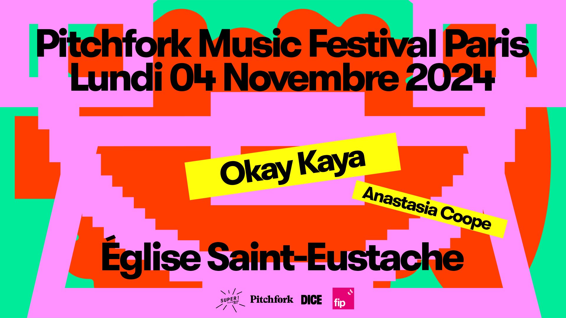 Pitchfork Music Festival 2024 - Okay Kaya, Anastasia Coope le 04/11/2024 à l'Eglise Saint-Eustache