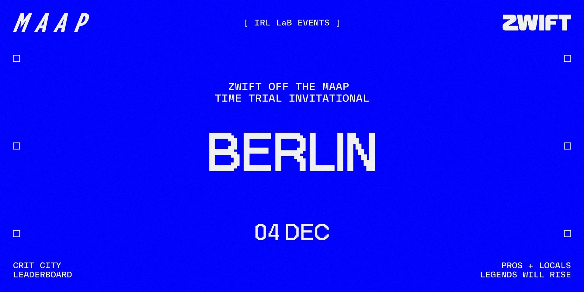 Zwift Off The MAAP Time Trial Invitational | LaB Berlin