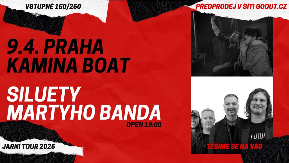 Siluety // Martyho Banda - Praha - Jarní tour 2025