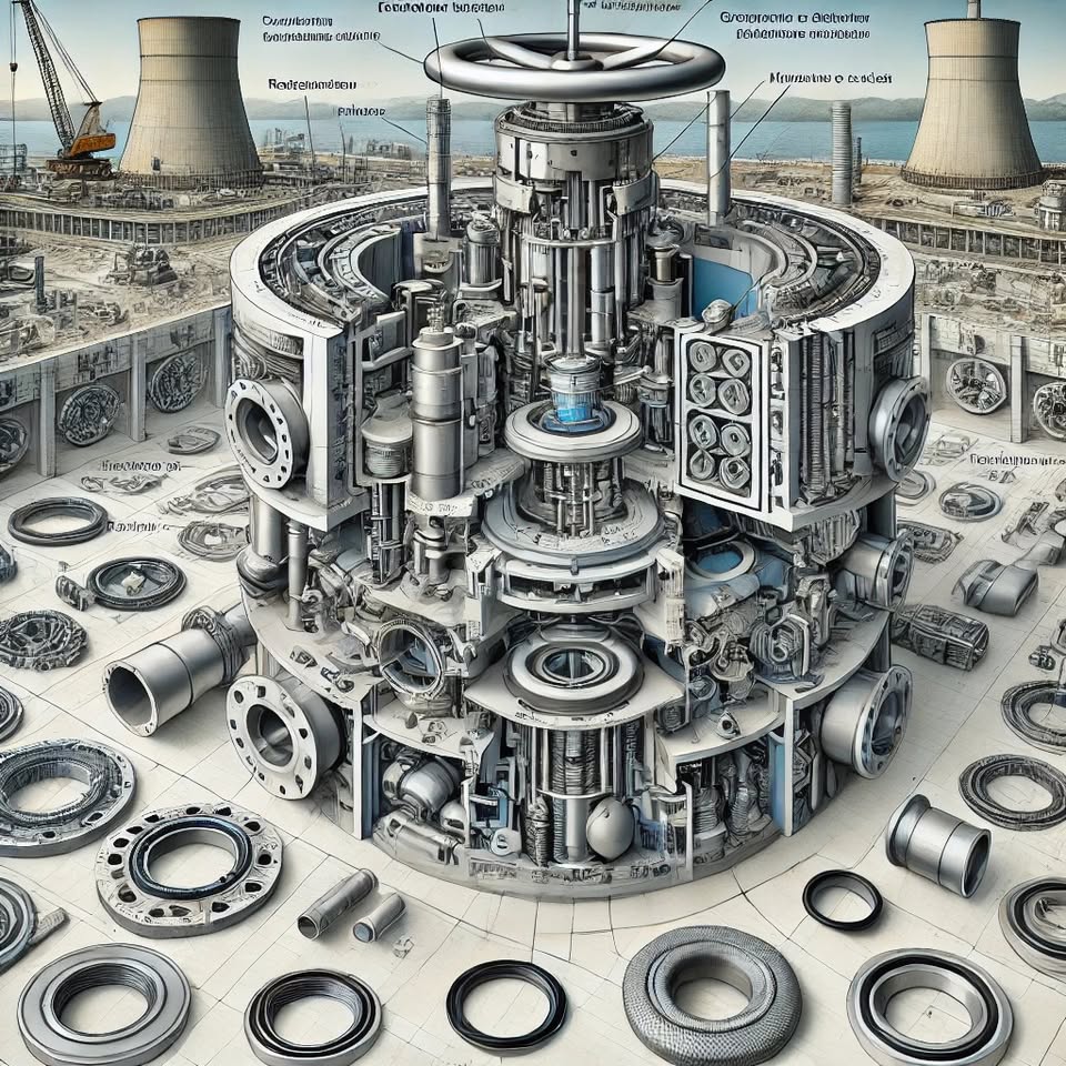 Těsnění v jaderných elektrárnách