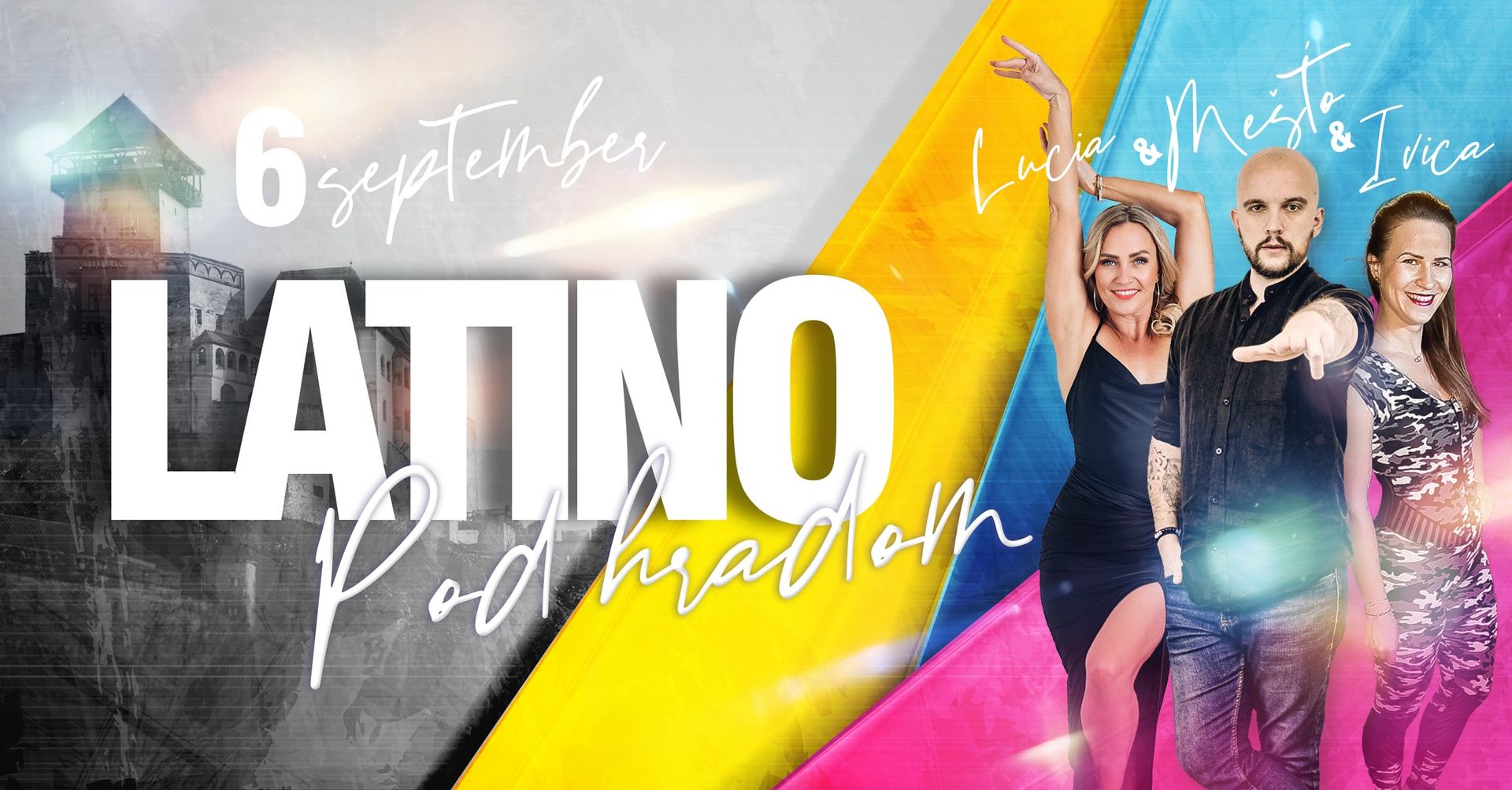 Latino party pod hradom TRENČÍN