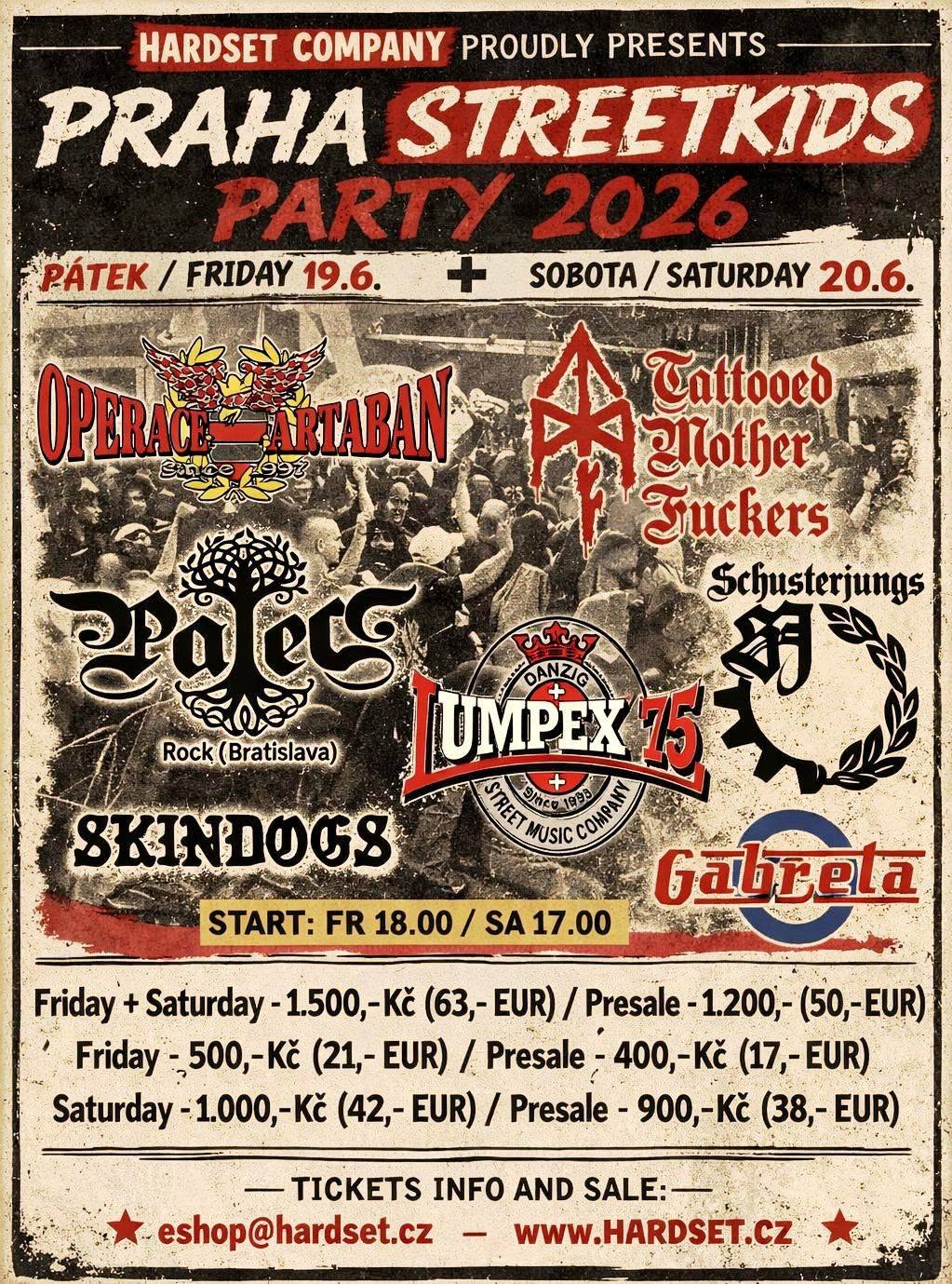 PRAHA STREETKIDS PARTY 2026