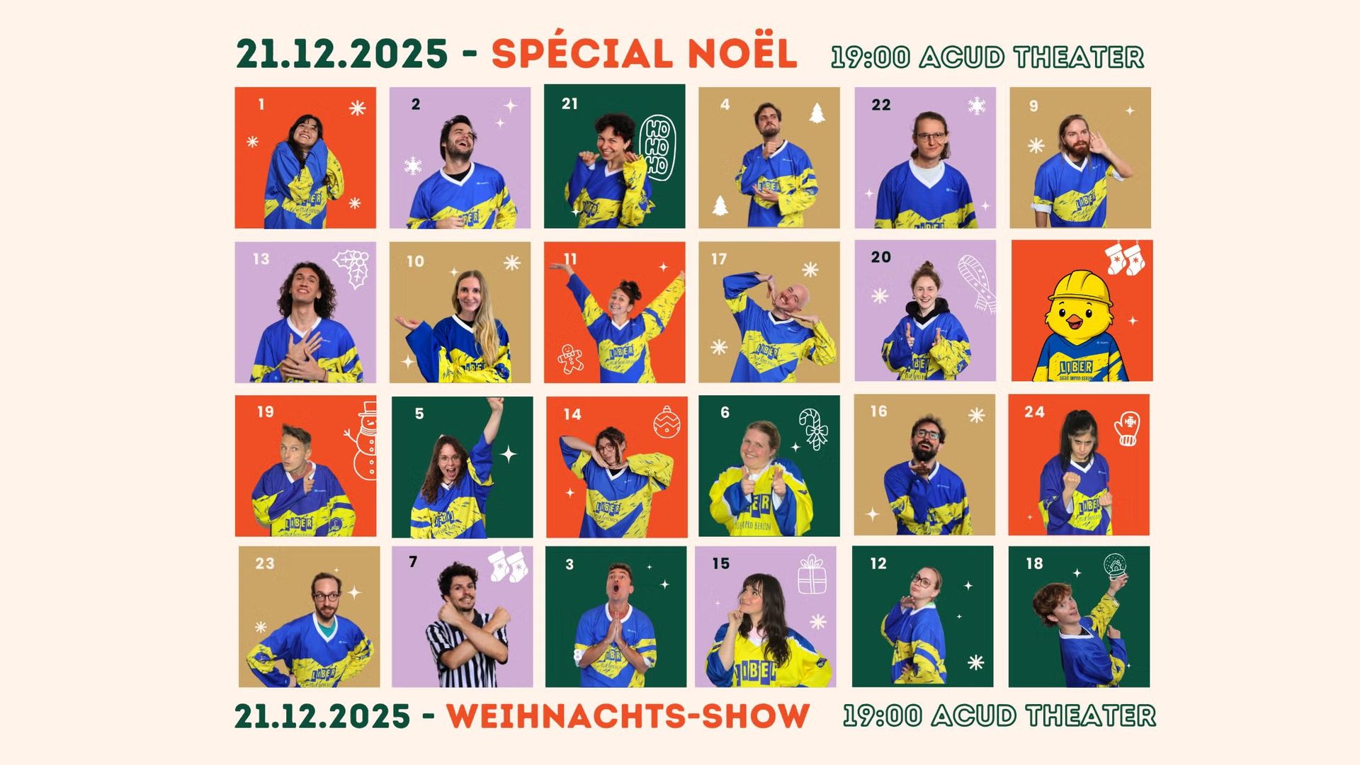 LIBER IMPROV SHOW: Spécial Noël | Weihnachts-Show (FR-DE)