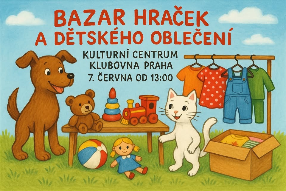 Bazar hraček a dětského oblečení v Klubovně