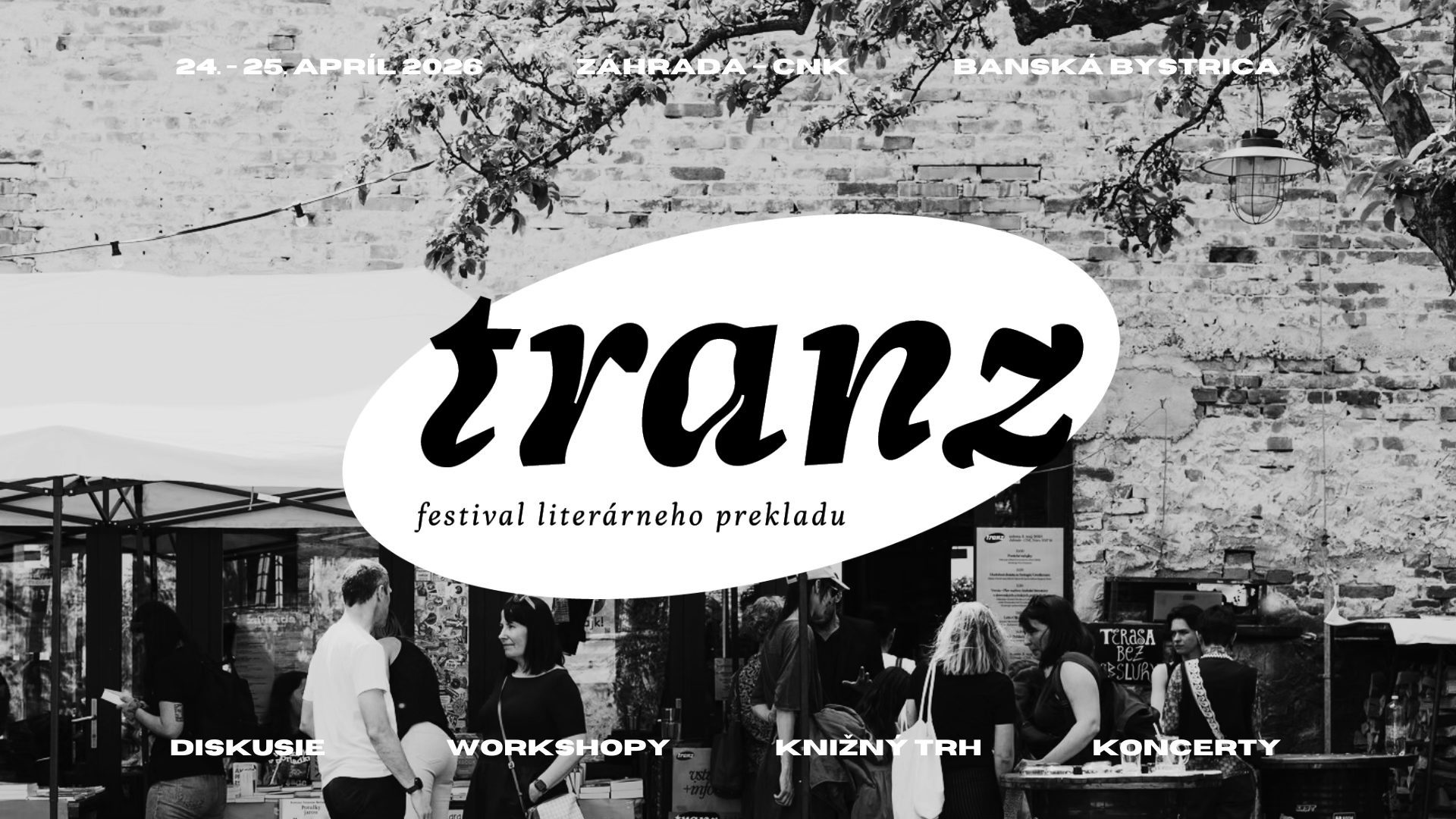 TRANZ 2026 — festival literárneho prekladu