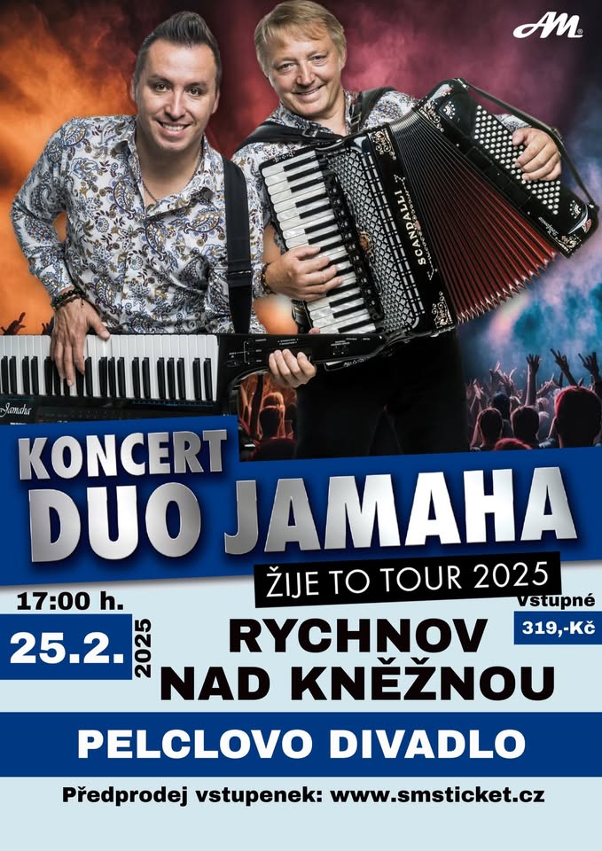 Koncert DUO JAMAHA Rychnov nad Kněžnou