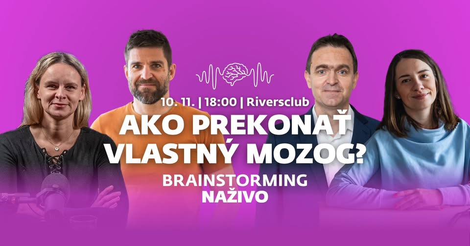 Ako prekonať vlastný mozog? | Brainstorming naživo 🧠