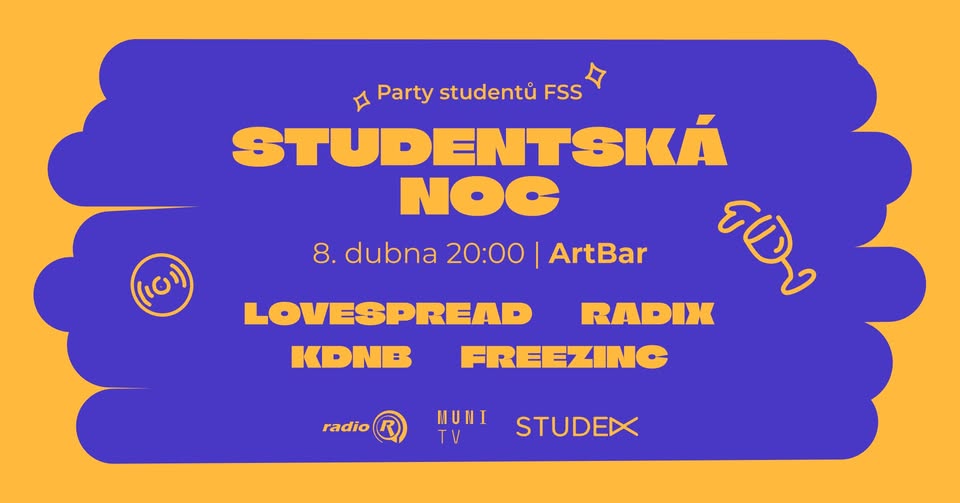 STUDENTSKÁ NOC - Party studentů FSS