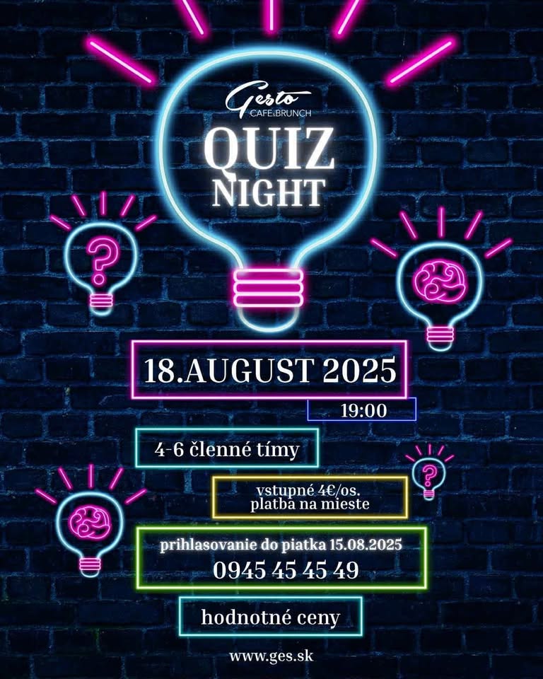 Quiz Night Gesto