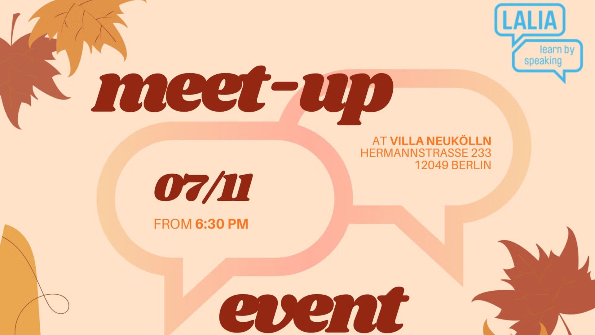 German Language Learners Conversation Night: Practice Your German!