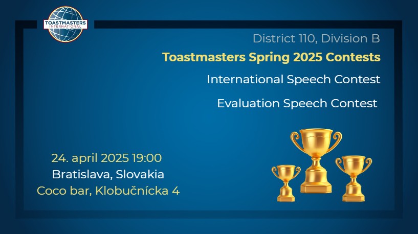 Toastmasters Division B Spring Contest 2025
