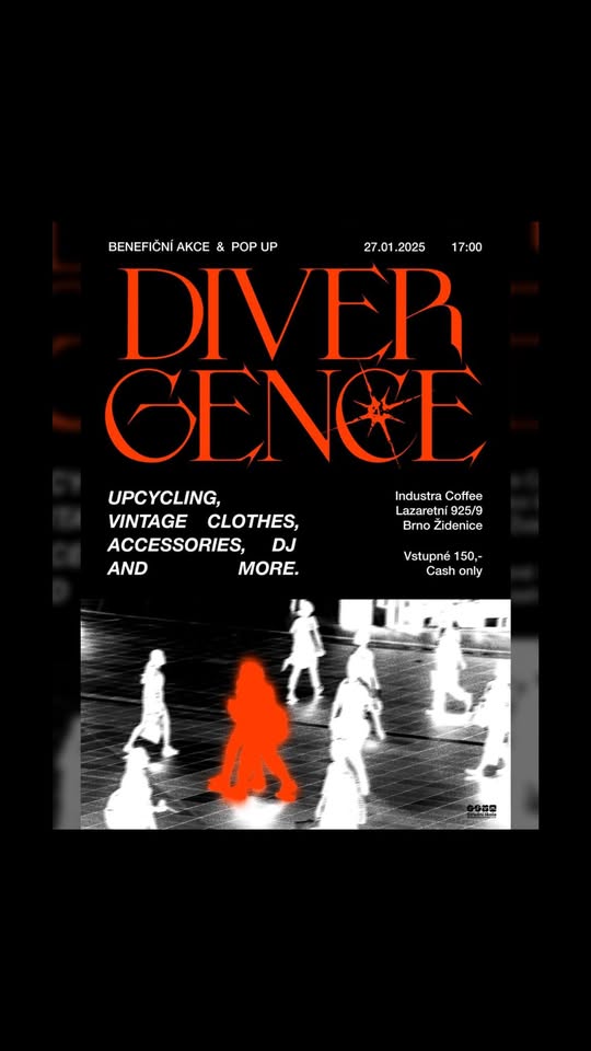 DIVERGENCE - SŠUM maturitní projekt, benefiční akce & pop up