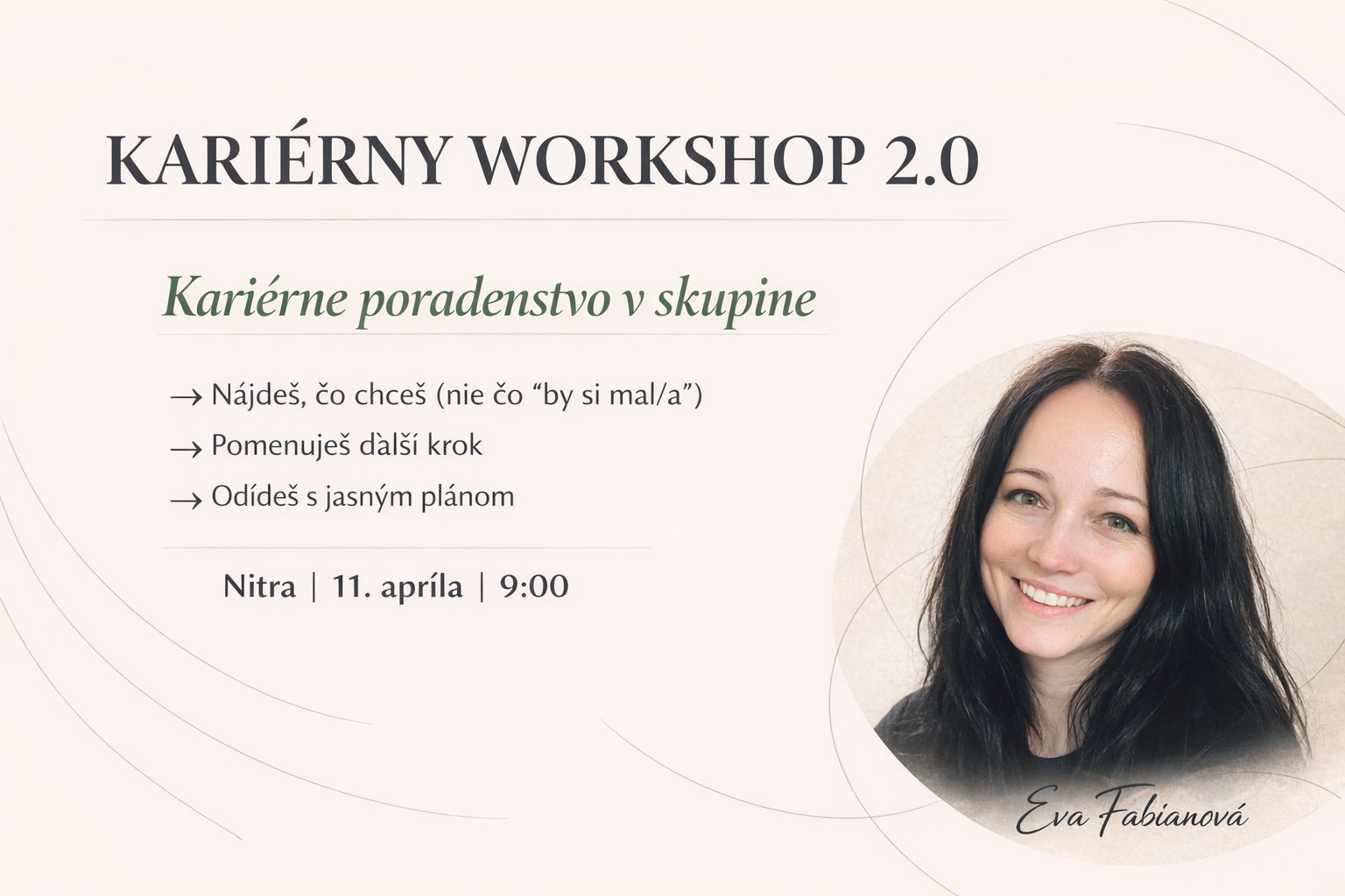 Kariérny workshop 2.0 - celodenné kariérne poradenstvo v Nitre
