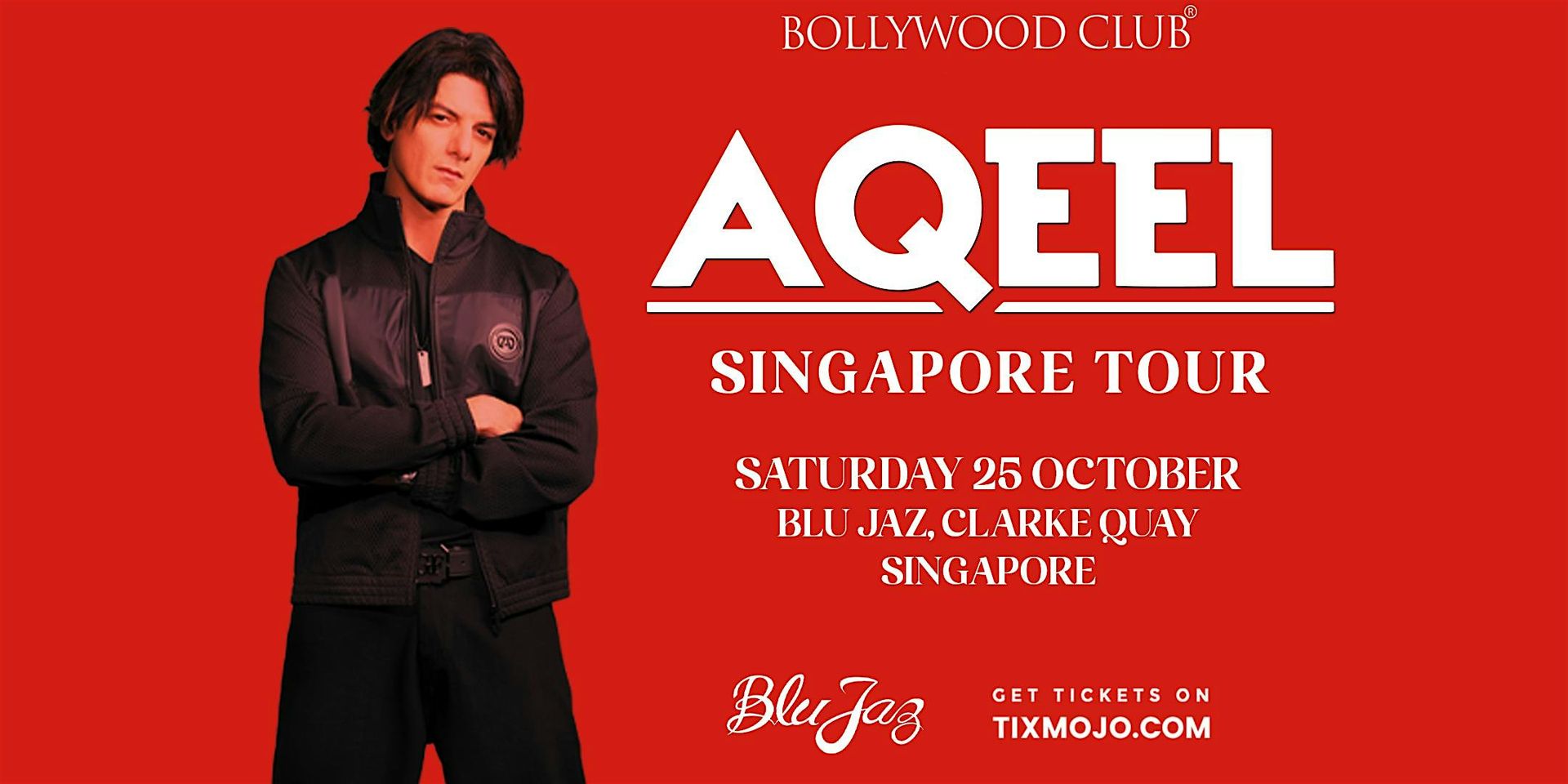 Bollywood Club Presents DJ AQEEL LIVE at Blu Jaz, Singapore