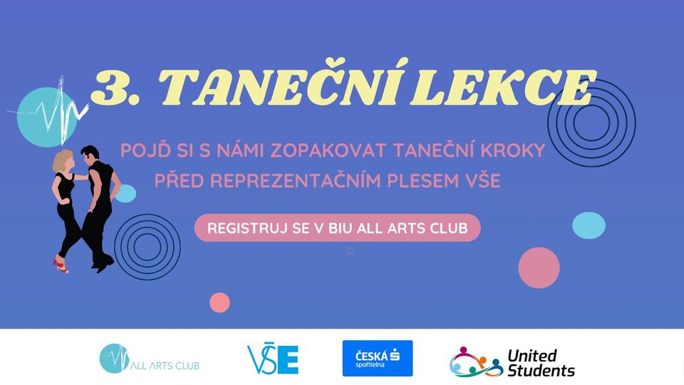 3. TANEČNÍ LEKCE