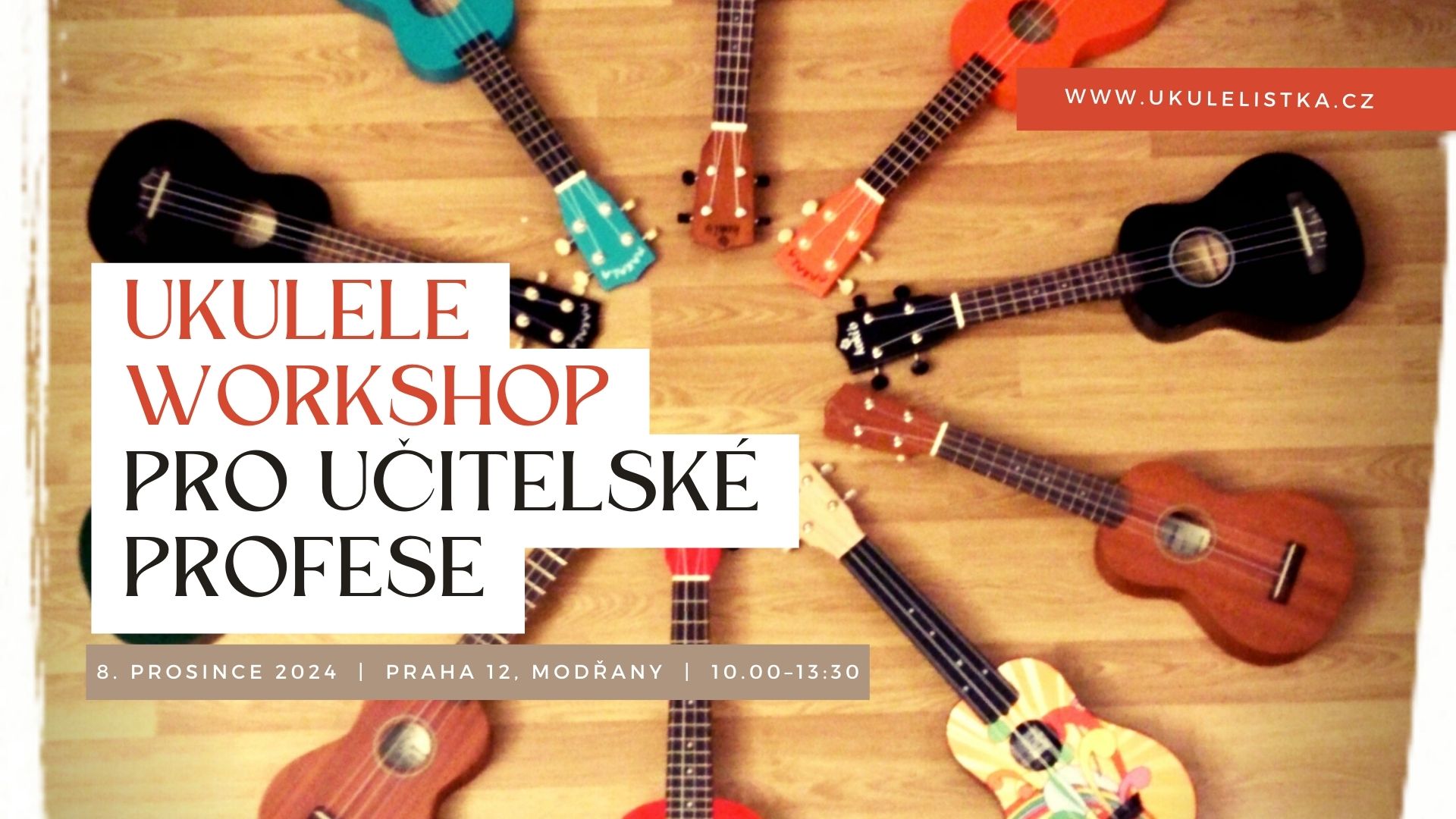 Ukulele workshop pro učitelské profese