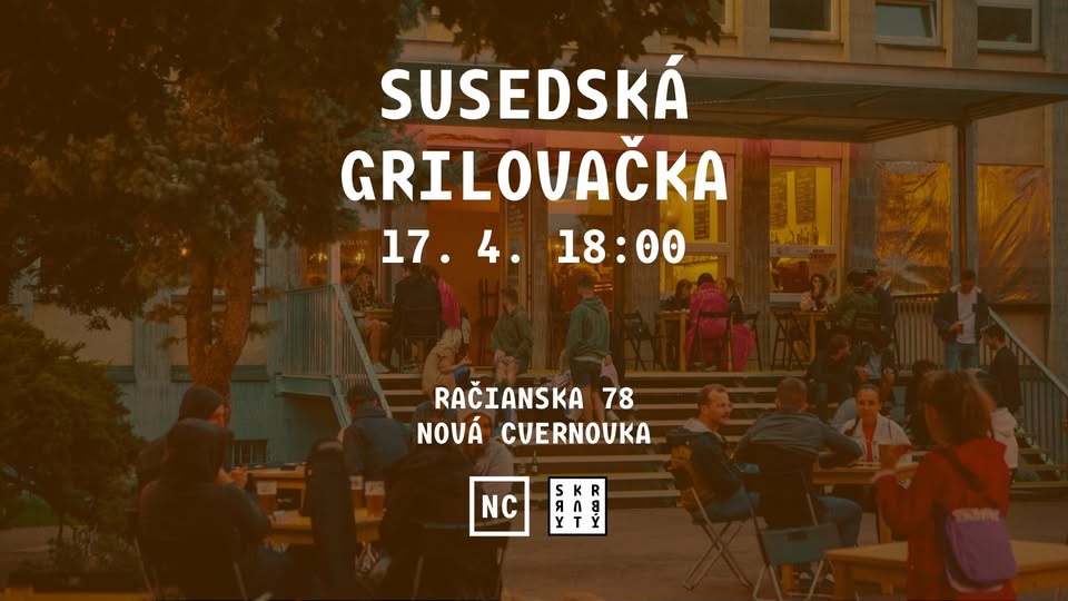 Susedská grilovačka v Novej Cvernovke