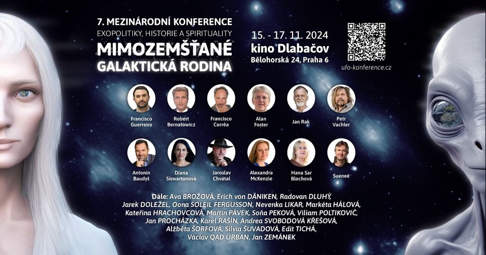 MIMOZEMŠŤANÉ a GALAKTICKÁ rodina (7. UFO Konference v Praze)