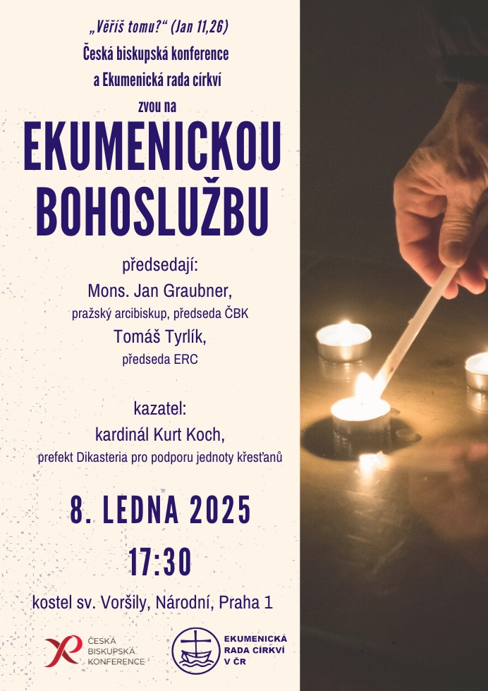 Ekumenická bohoslužba s kardinálem Kurtem Kochem