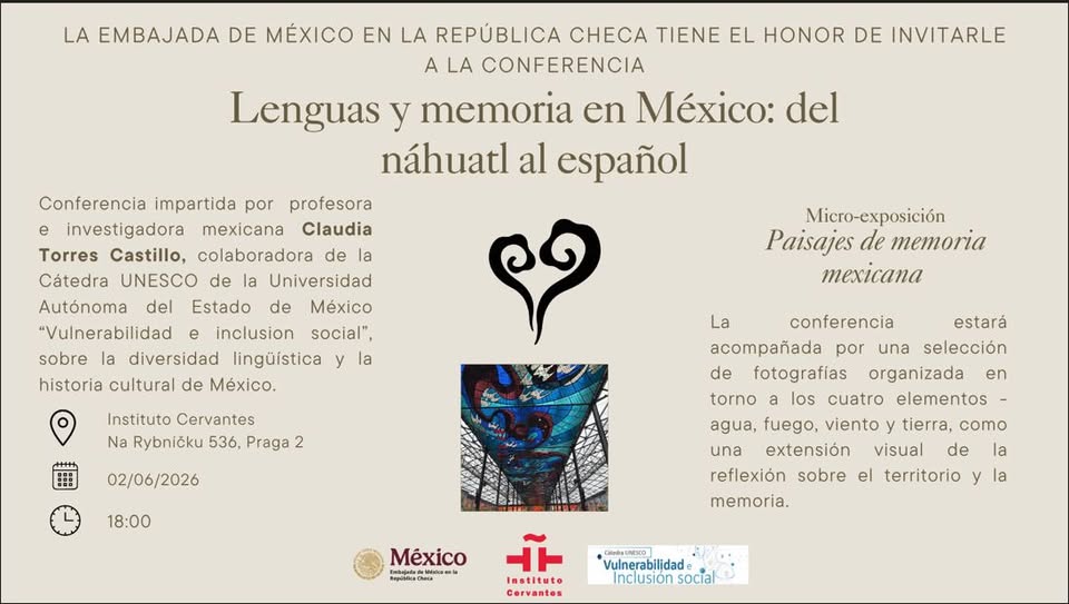 Conferencia Lenguas y memoria en México: del náhuatl al español