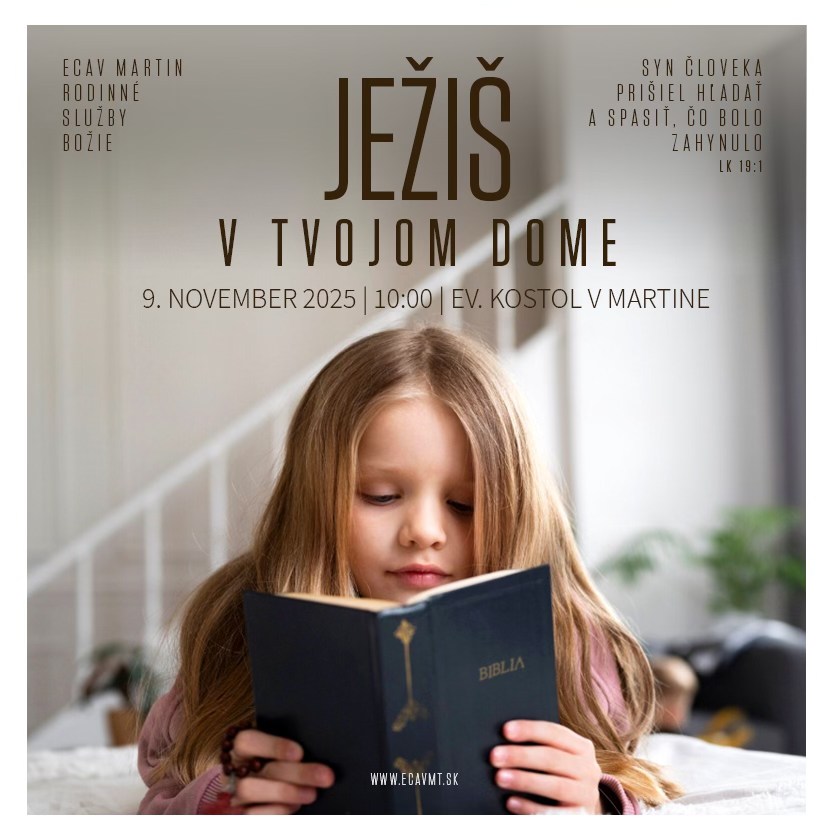 Rodinné služby Božie - Ježiš v tvojom dome