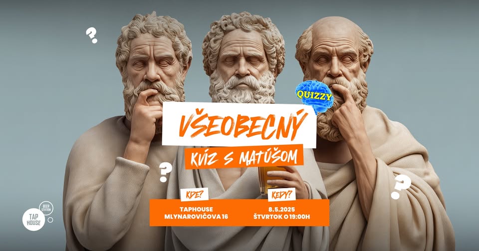 🧠 Všeobecný kvíz v TapHouse
