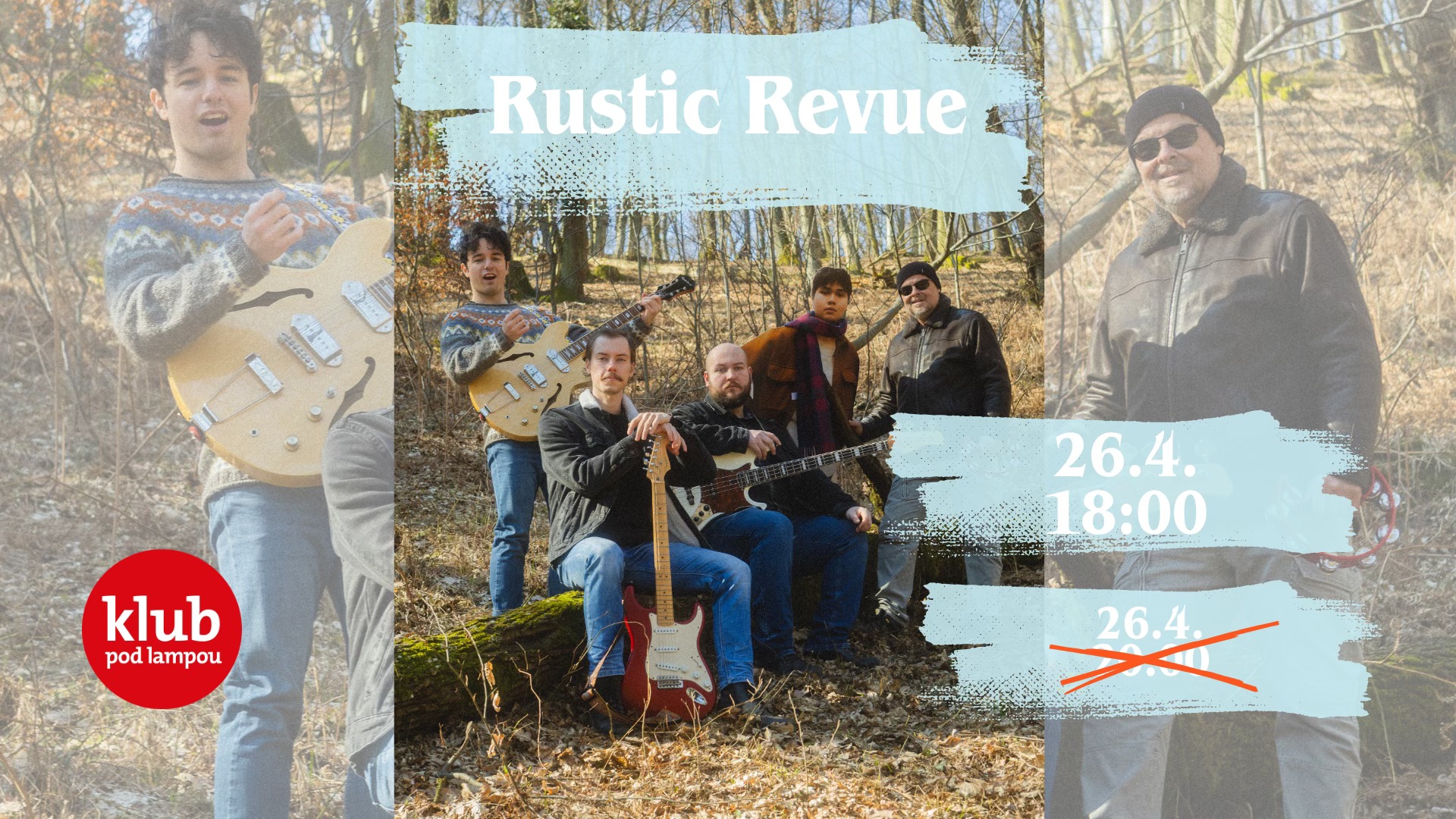 Rustic Revue v .klube pod lampou!