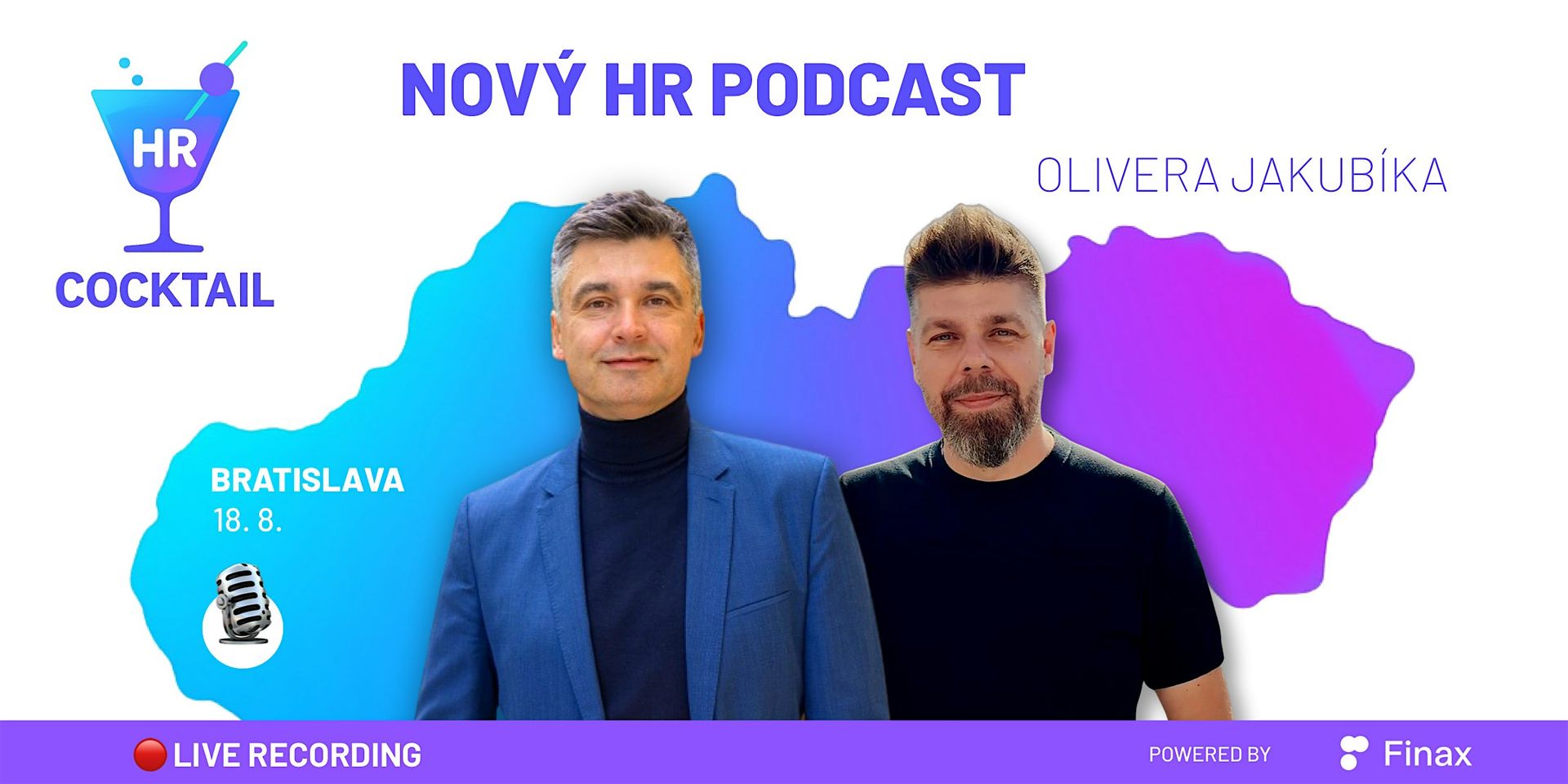 Živé nahrávanie podcastu HR Cocktail s Patrikom Paukom