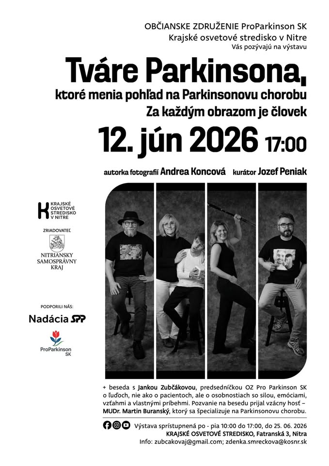 Tváre Parkinsona, ktoré menia pohľad na Parkinsonovu chorobu
