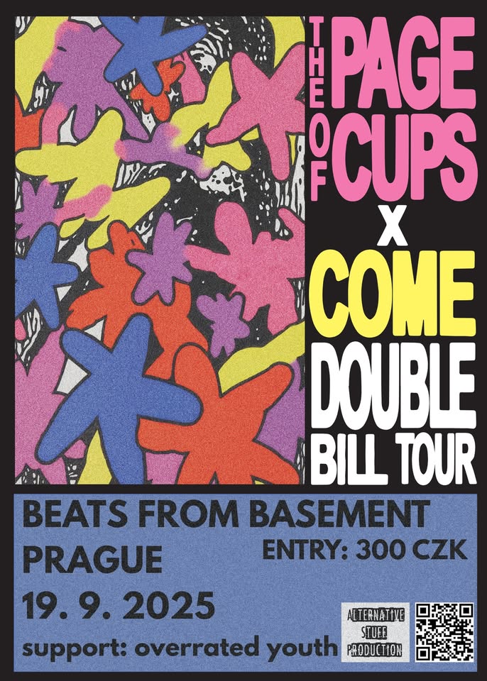 THE PAGE OF CUPS(GRE)///COME(GRE)///OVERRATED YOUTH(CZE) in da Beatz from Basement!!