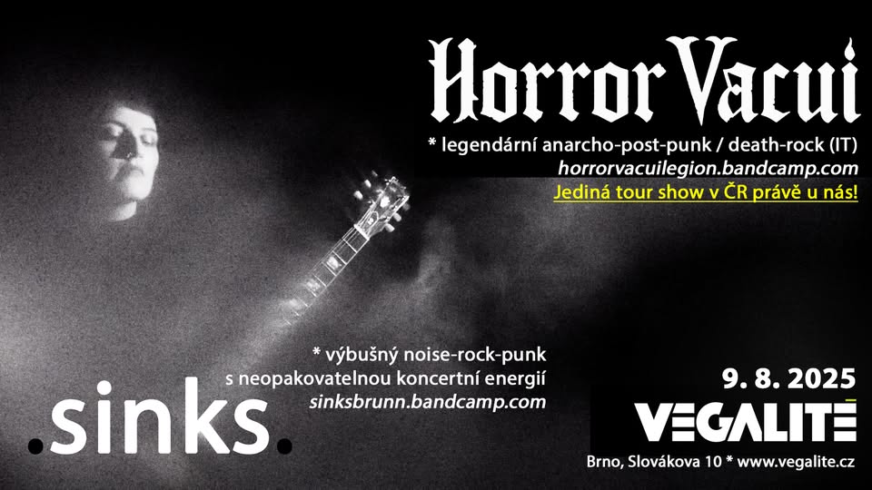 HORROR VACUI (IT) // sinks (CZ)