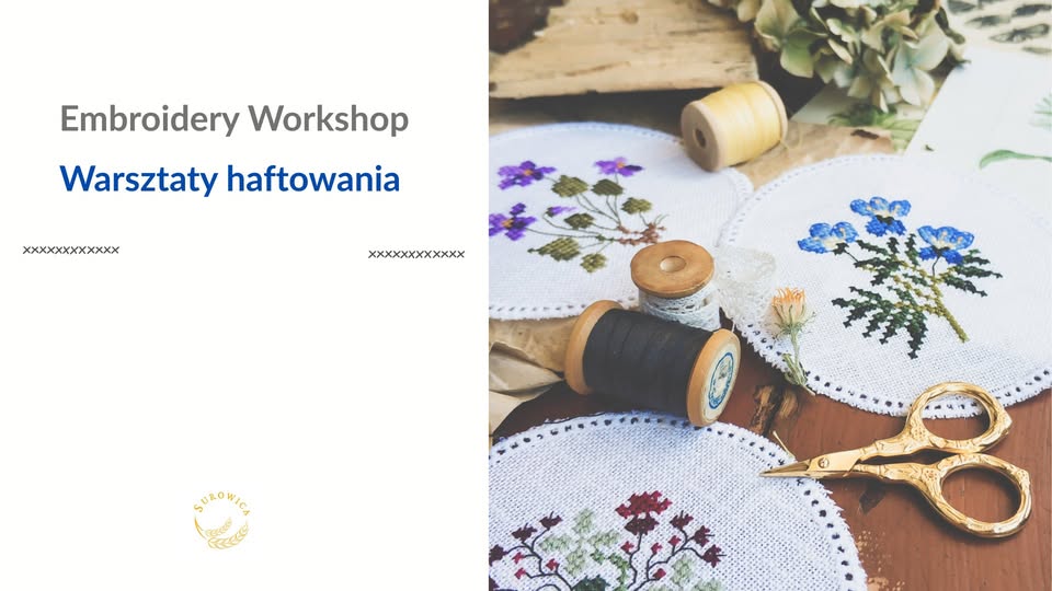 Embroidery Workshop with Wine / Embroidery workshops with wine