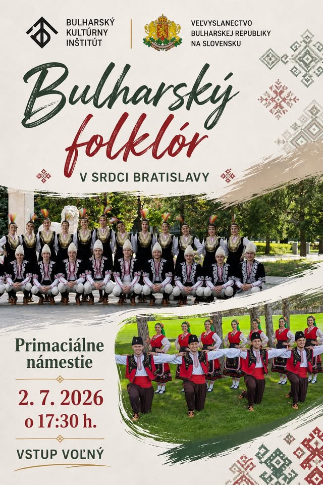 Bulharský folklór v srdci Bratislavy