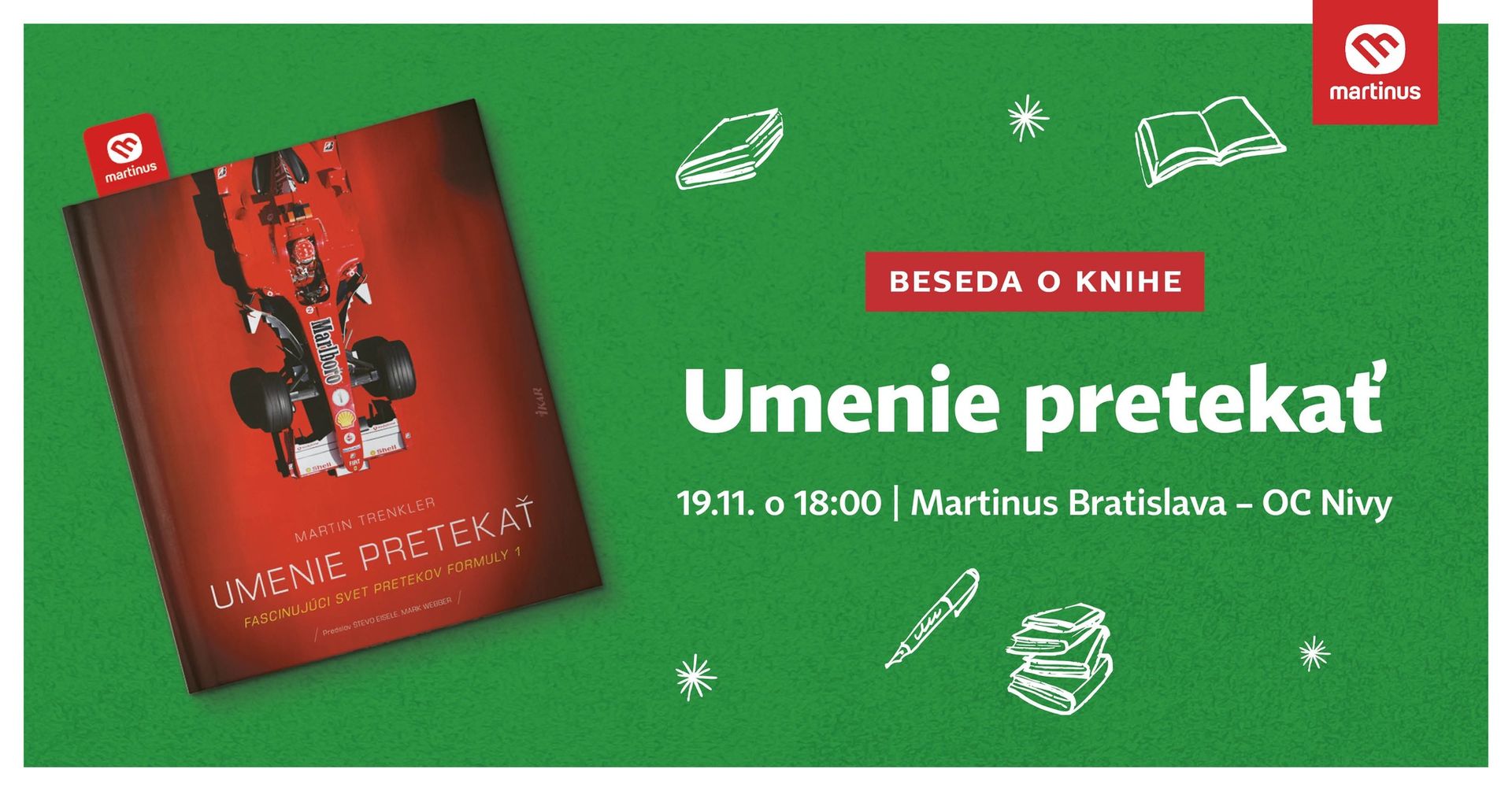 Umenie pretekať - F1 objektívom Martina Trenklera