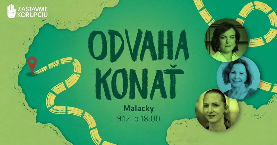 PROTIKORUPČNÝ MARATÓN: OD MALACIEK PO HUMENNÉ [Malacky]