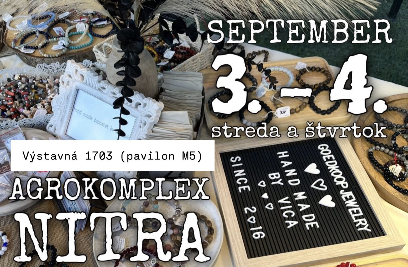GoedkoopJewelry ~ NITRA, Agrokomlex (Pavilon M5)