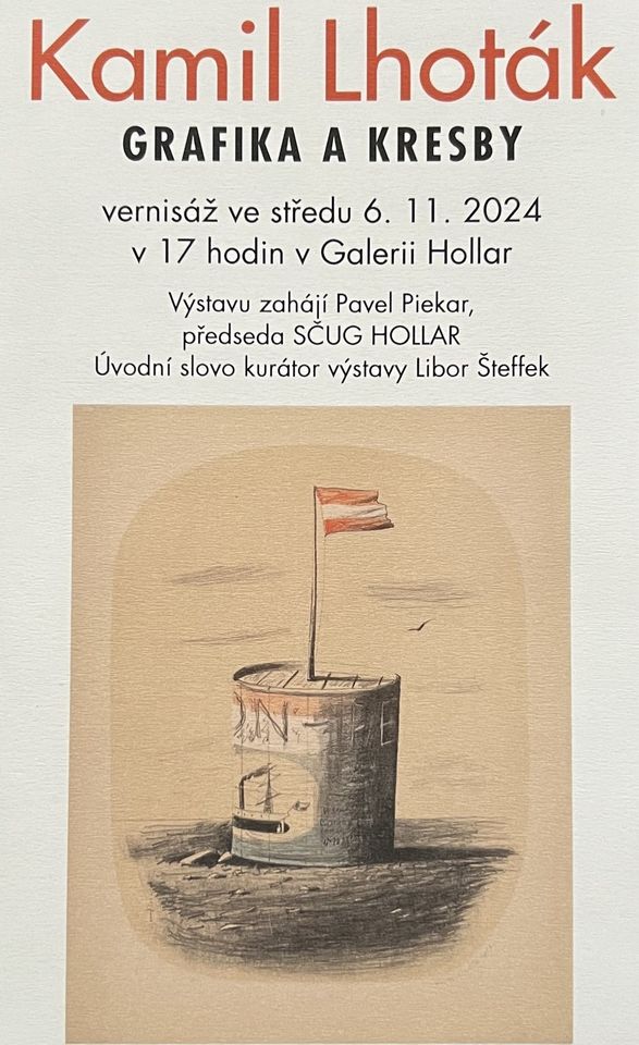 Prodejní výstava Kamil Lhoták – Grafika a kresby