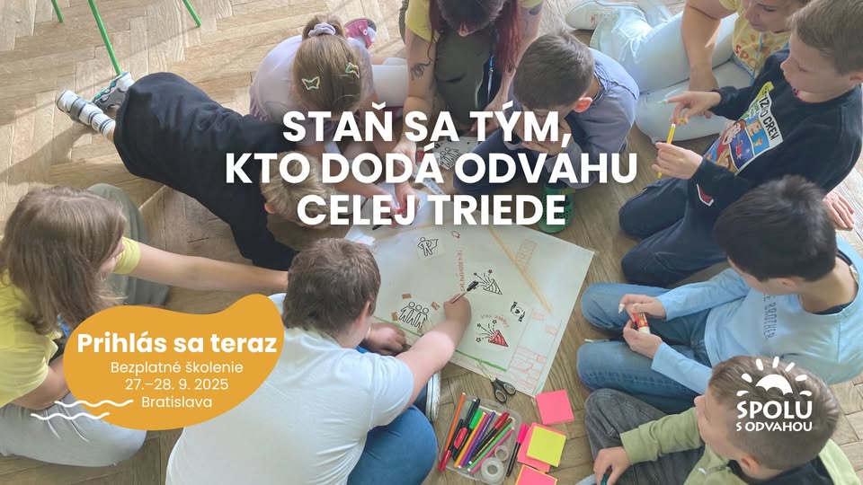 Odvaha do triedy: Školenie dobrovoľníkov (27.–28. 9. 2025)