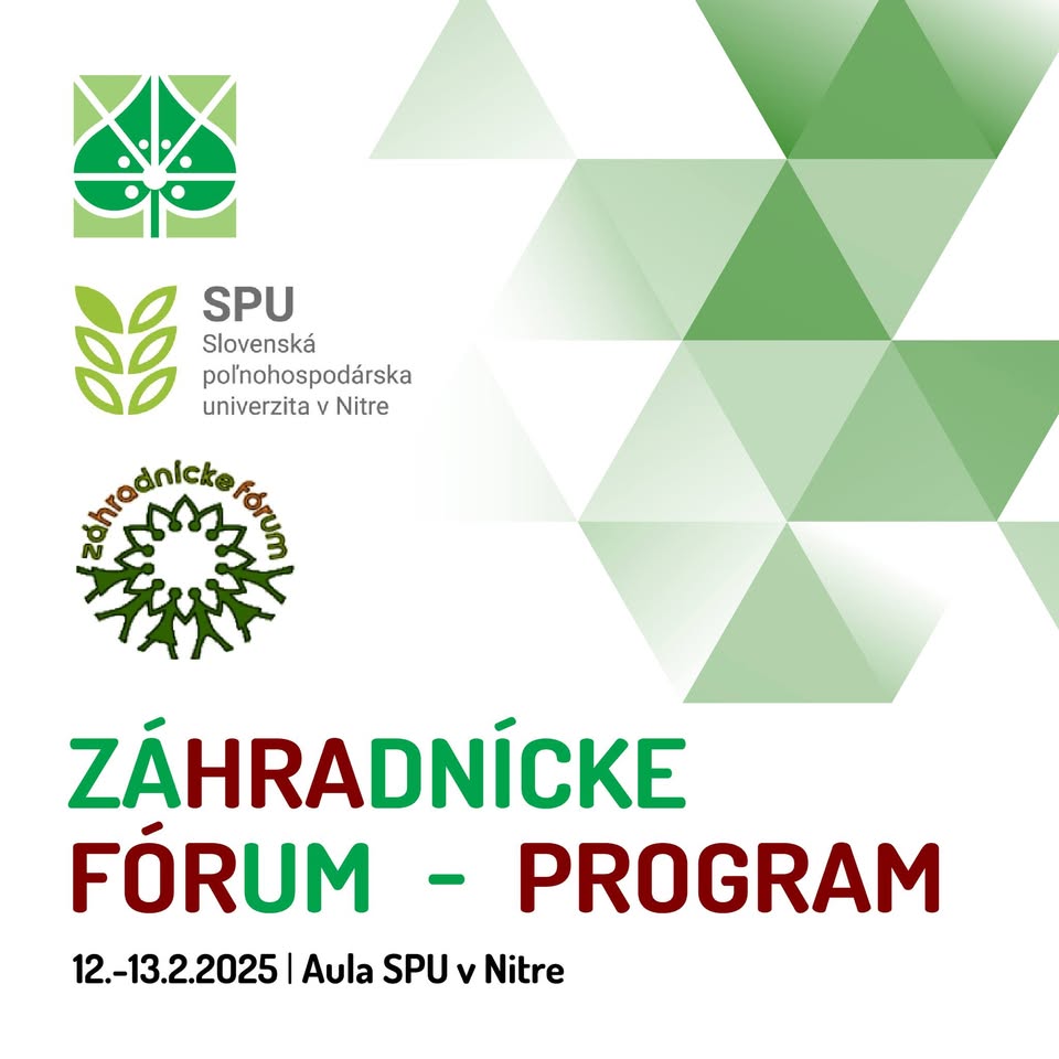 ZÁHRADNÍCKE FÓRUM  2025