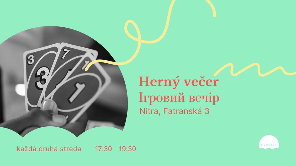 NITRA: Herný večer // Ігровий вечір