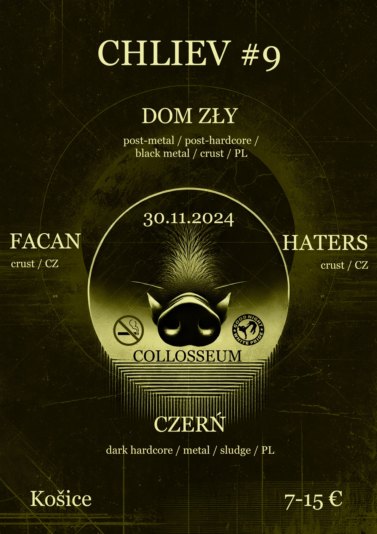 Chliev #9 (Dom Zły, CZERŃ, Haters, Facan / 30.NOV)