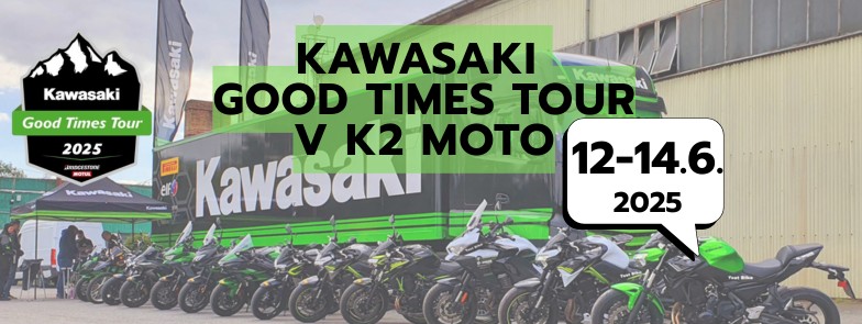 Kawasaki Good Times Tour v K2 Moto Praha